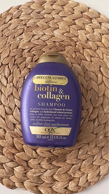 Ogx biotin & collagen şampuan