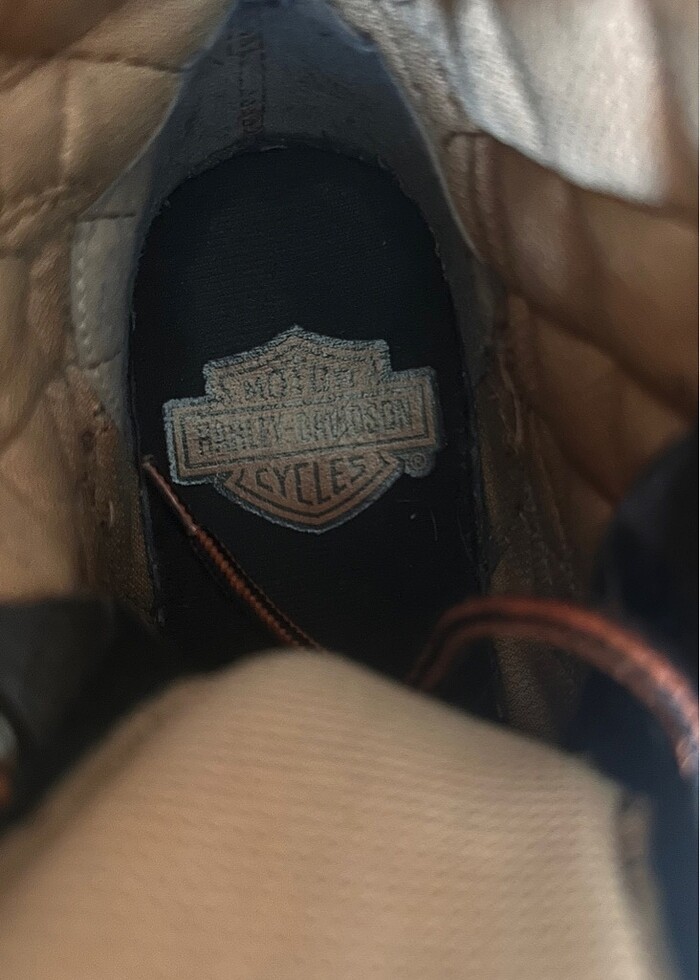Harley davidson kahverengi bot - Görsel 5