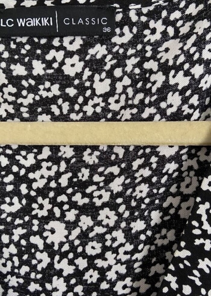 Elbise siyah beyaz lcwaikiki - Görsel 3
