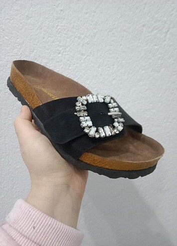 Birkenstock Yeni Terlik Taşlı Toka Model