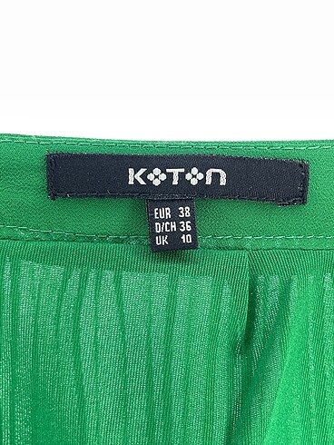 38 Beden çeşitli Renk Koton Mini Etek %70 İndirimli.