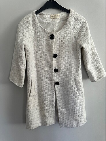 Truvakar kol kırık beyaz ceket - Görsel 2