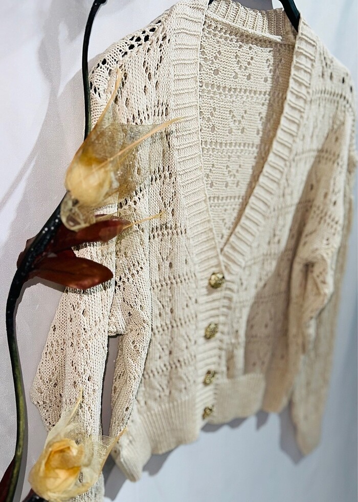 Butik ürünleri merserize hırka - Görsel 2