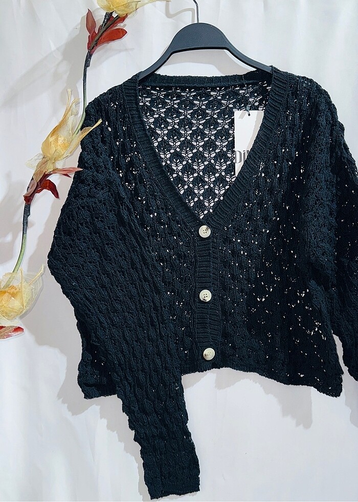 Butik ürünleri merserize hırka - Görsel 3