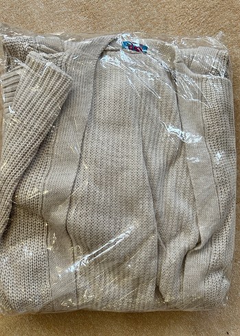 Siyah Uzun Triko Kadın Hırka - Görsel 4