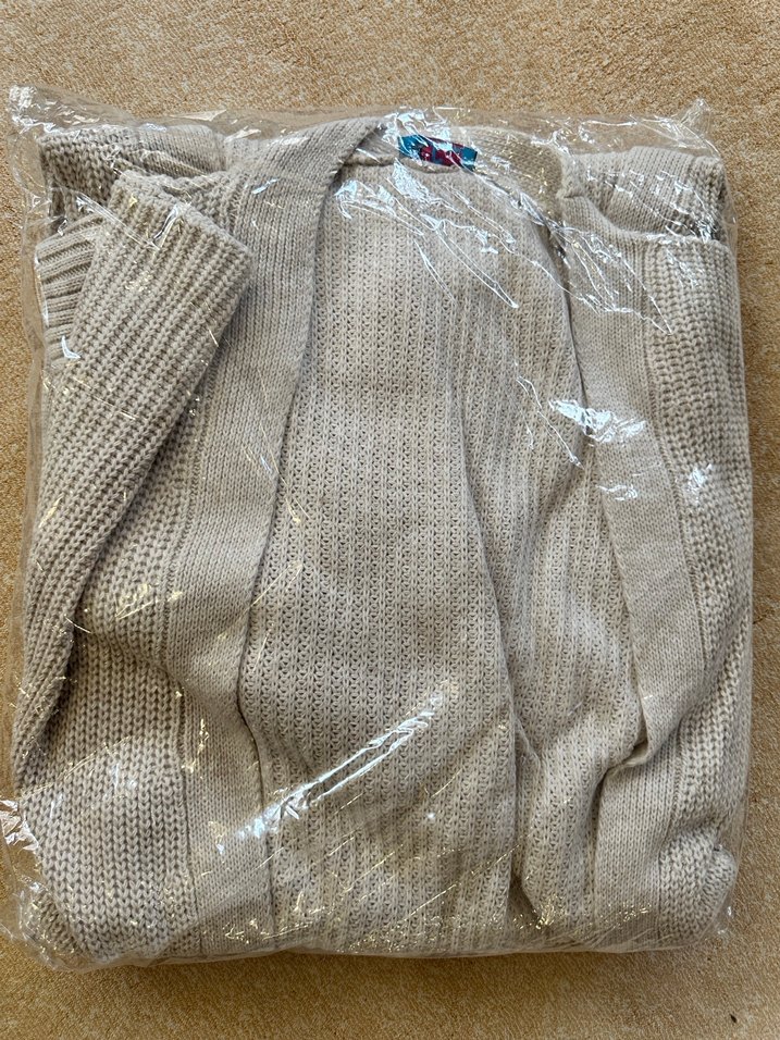 Siyah Uzun Triko Kadın Hırka - Görsel 5