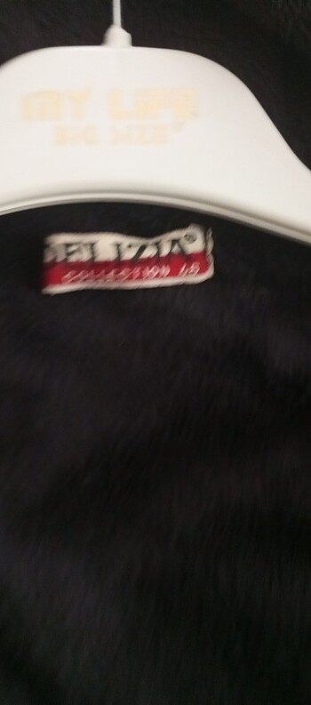 Çok kullanişlı48__50 beden uyumlu. Siyah kaban - Görsel 9