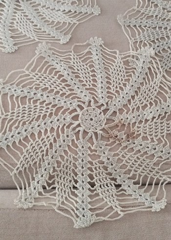 Bohem Örgü Dekoratif Supla Seti - Görsel 3