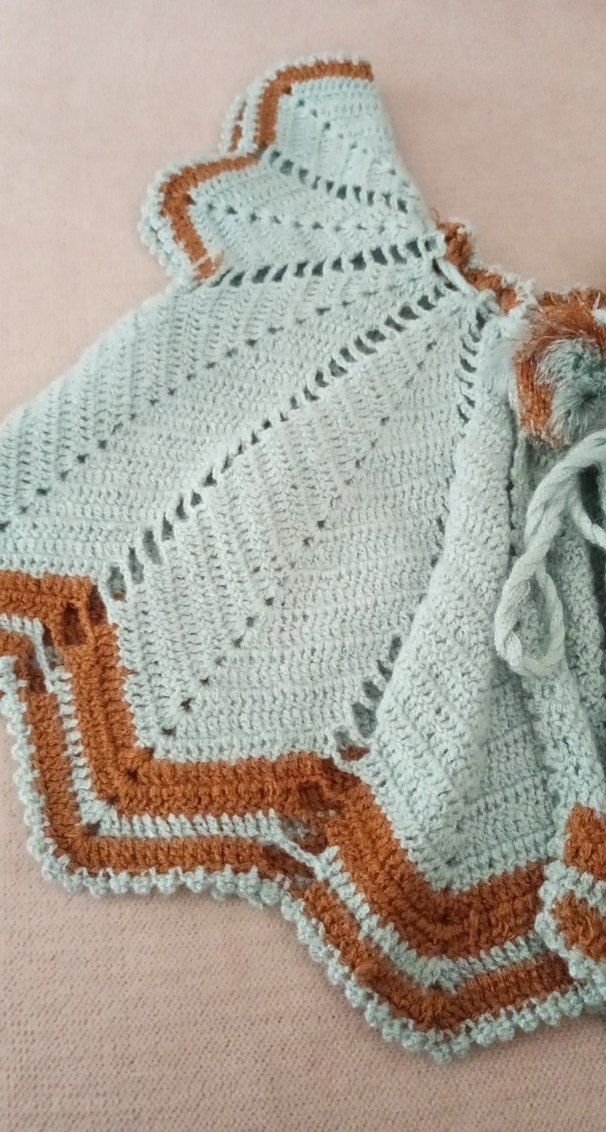 Kızlar için Nakışlı Bohem Kolsuz Hırka - Görsel 2