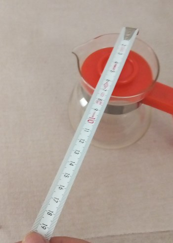 Kırmızı Saplı Cam Çaydanlık - Görsel 2