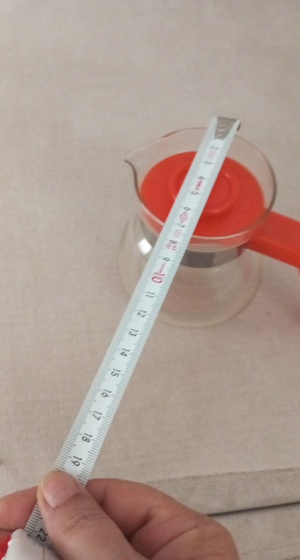 Kırmızı Saplı Cam Çaydanlık - Görsel 2