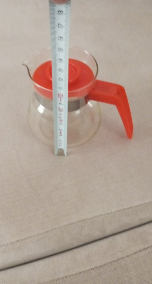 Kırmızı Saplı Cam Çaydanlık - Görsel 3