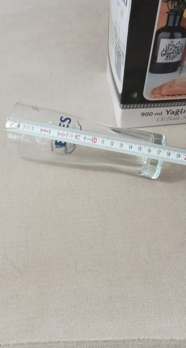 EFES Baskılı Parlak Beyaz Cam Bardak 6 adet. - Görsel 4