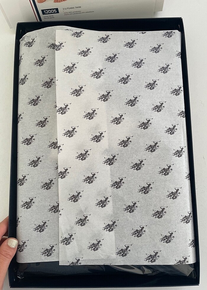 U.S. Polo Assn. 12005 Erkek 3'lü Pijama Takım -Lacivert - Görsel 4