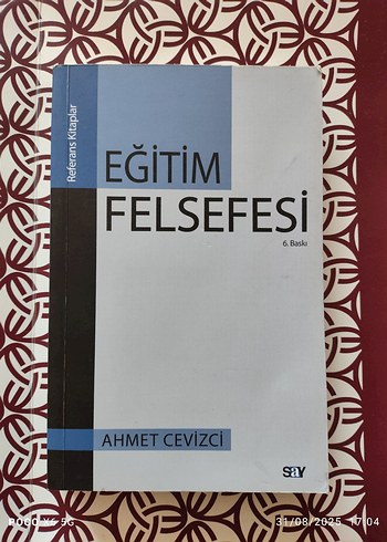 Eğitim Felsefesi - Ahmet Cevizci