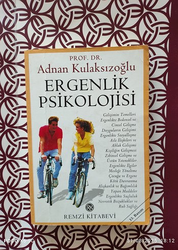 Ergenlik Psikolojisi - Adnan Kulaksızoğlu