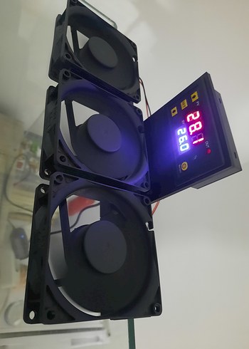  Beden AKVARYUM SOĞUTUCU 3 FANLI SİSTEM