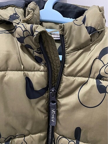 4 Yaş Beden H&M mickey mouse erkek çocuk mont