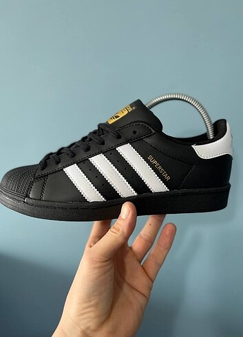 43 Beden siyah Renk Adidas süperstar
