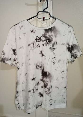 Kızlar için Bağlama Desenli Pamuklu Tişört - Görsel 2