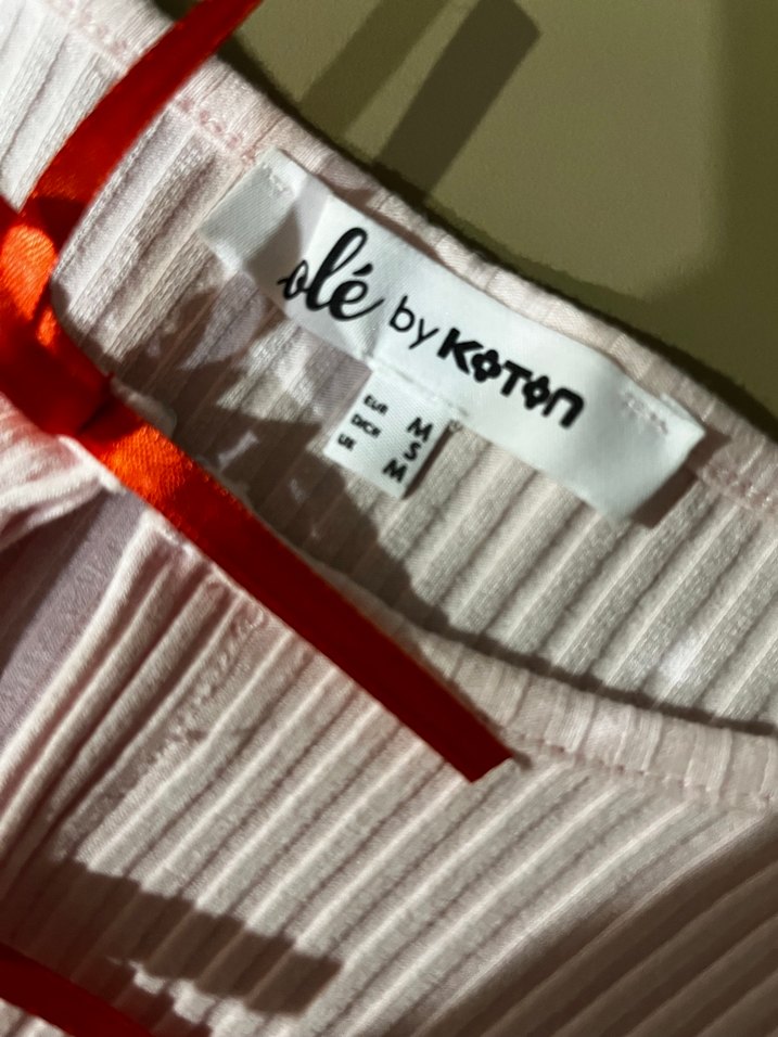 Pembe İnce Triko crop - Görsel 4