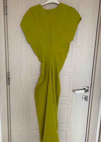 Zara V Yaka Salaş Uzun Elbise - Görsel 2