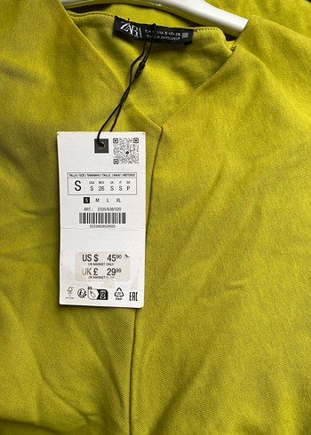 Zara V Yaka Salaş Uzun Elbise - Görsel 3