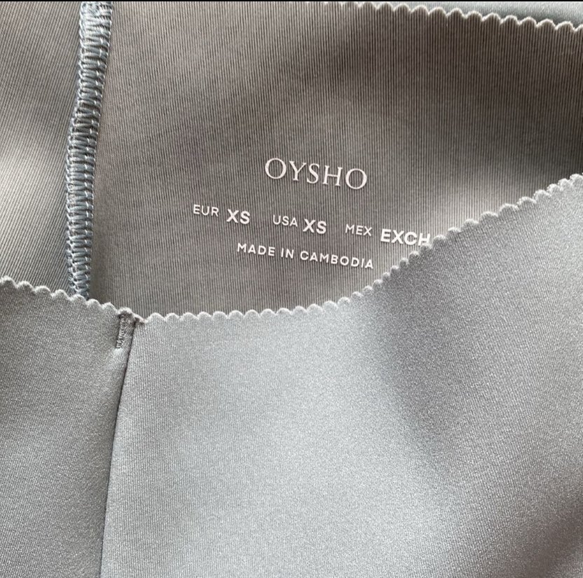 Oysho Dar Kesim Spor Tayt - Görsel 4