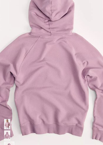 Zara Pembe Kapüşonlu Sweatshirt - Görsel 2