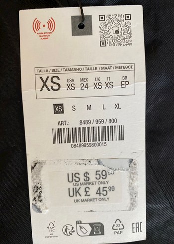 Zara Tek Omuzlu Drapeli Siyah Uzun Elbise - Görsel 7