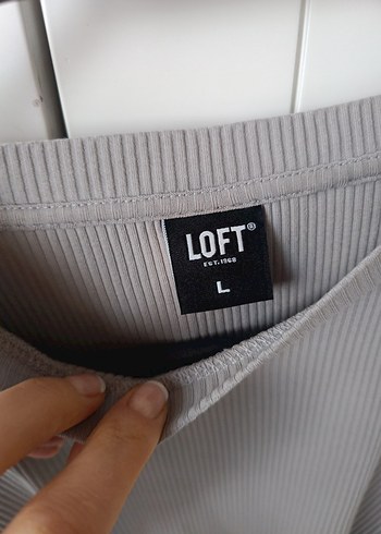 Gri Uzun Keten Drapeli Hamile Eteği - Görsel 4