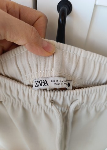 Bohem Tarzda Bej Uzun Hamile Keten Etek - Görsel 4