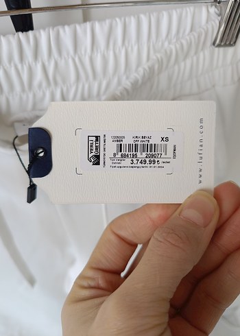 Gri Kadın Pamuklu Rahat Kesim Pantolon - Görsel 4