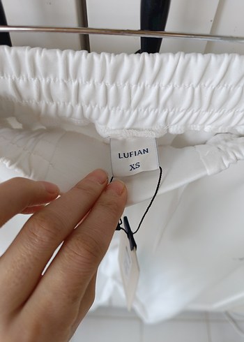 Gri Kadın Pamuklu Rahat Kesim Pantolon - Görsel 6