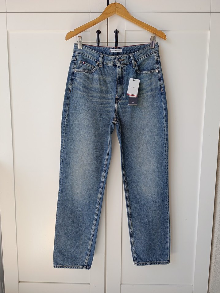 Mavi Denim Midi Boy Kadın Jean — görsel 2/8