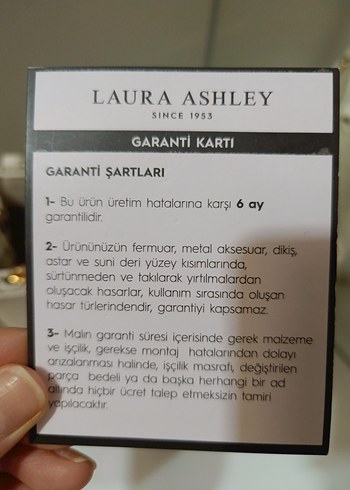 Laura Ashley Laura Ashley Bej Deri Kadın Çanta