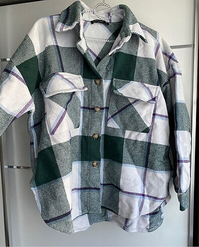 Lcw Casual ekoseli kalın oduncu oversize gömlek