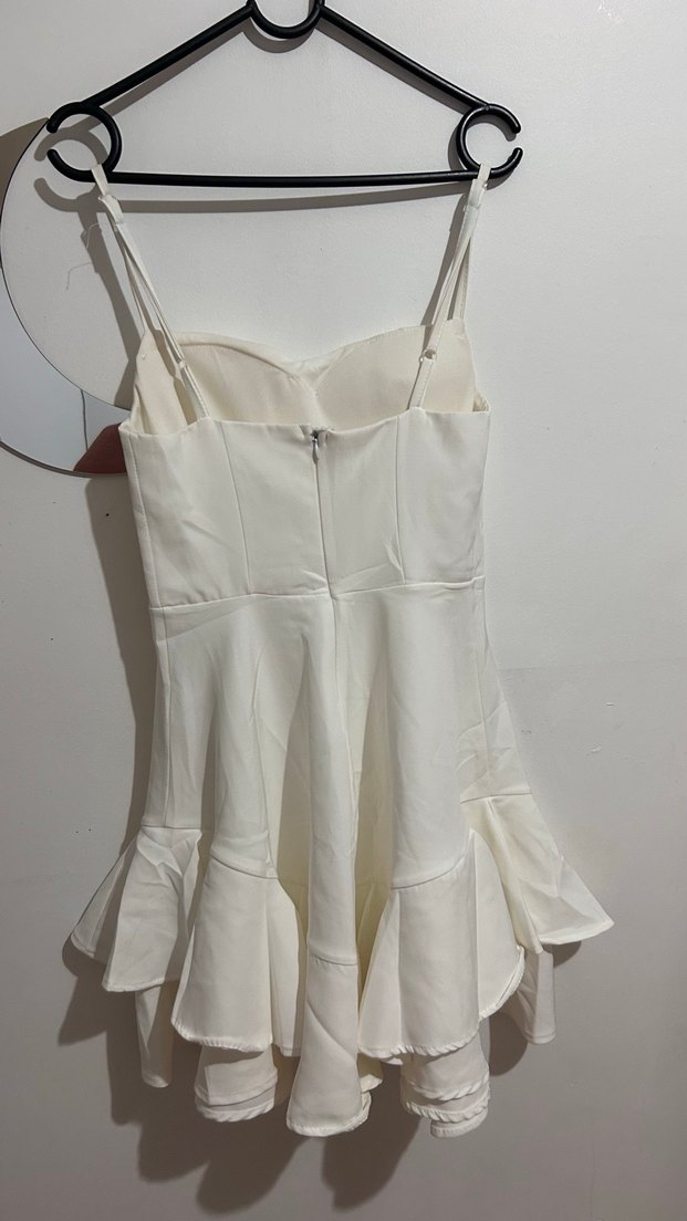 Kolsuz Mini Beyaz Özel Gün Elsesi - Görsel 2