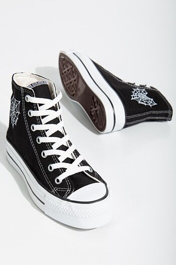 39 Beden siyah Renk Converse platform