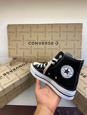 39 Beden siyah Renk Converse platform