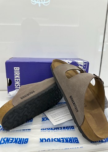 40 Beden Birkenstock Kahverengi Tokalı Terlik
