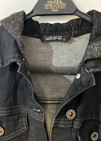 Lcw siyah Kadın Denim Ceket - Görsel 3