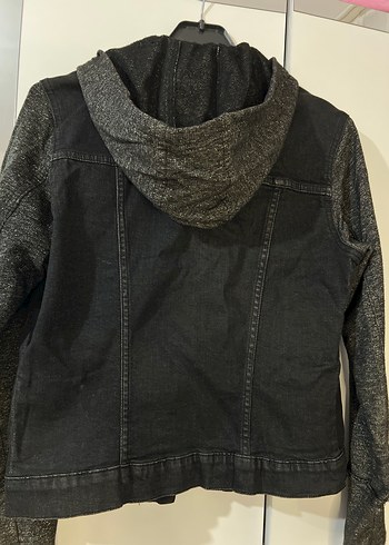 Lcw siyah Kadın Denim Ceket - Görsel 2