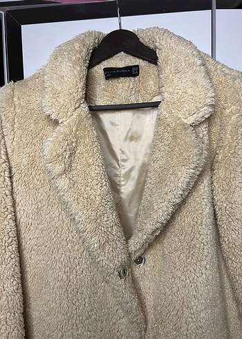 Dilvin peluş kaban bej - Görsel 3