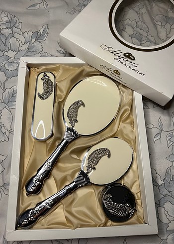 Vintage Ayna Seti - Görsel 2