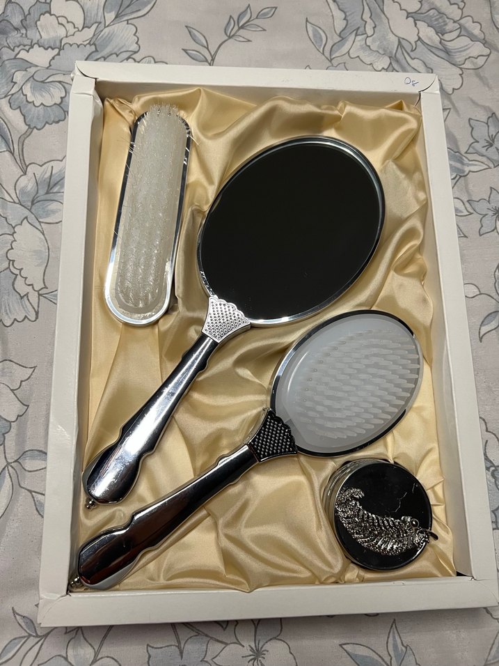 Vintage Ayna Seti - Görsel 4