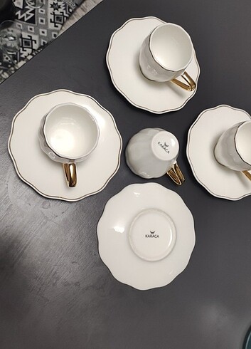 Karaca 4 lü porselen  fincan takımı - Görsel 4