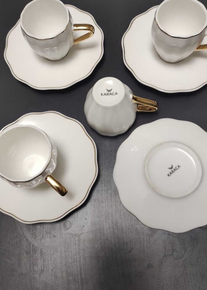 Karaca 4 lü porselen  fincan takımı - Görsel 5