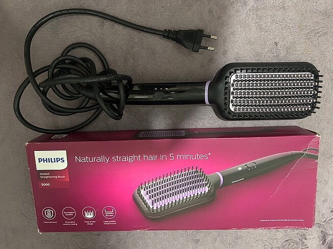 Philips otomatik saç düzleştirici