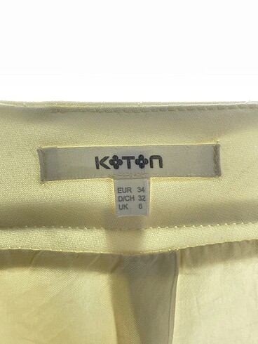 34 Beden çeşitli Renk Koton Mini Etek %70 İndirimli.